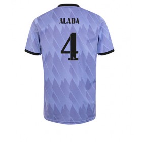 Herren Fußballbekleidung Real Madrid David Alaba #4 Auswärtstrikot 2022-23 Kurzarm